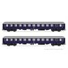 Rivarossi H0 DB Liegewagen-Set Bcm 243, blau, Ep. IV, 2-tlg.