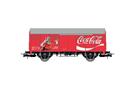 Rivarossi H0 FS gedeckter Güterwagen Gs, Coca-Cola, Ep. IV