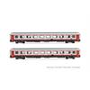 Rivarossi H0 FS Personenwagen-Set Gran Confort '85, Frecciabianca, Ep. VI, 2-tlg.