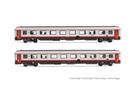 Rivarossi H0 FS Personenwagen-Set Gran Confort '85, Frecciabianca, Ep. VI, 2-tlg.