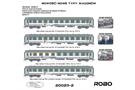ROBO Modele H0 (DC) PKP Intercity Reisezug-Wagenset 2 TLK 35100 Mazury, Ep. VI, 4--tlg.