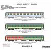 ROBO Modele H0 (DC) PKP Intercity Reisezug-Wagenset TLK Przemyslanin, Ep. VI, 3-tlg.