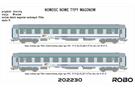 ROBO Modele H0 PKP Intercity Reisezugwagen-Set 111Aw, Wroclaw, Ep. VI, 2-tlg.