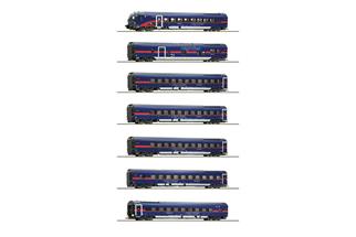 Roco H0 (AC Digital) ÖBB Nightjet-Zugset, Ep. VI, 7-tlg.