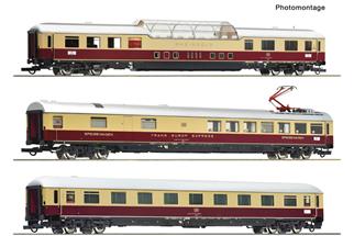 Roco H0 AKE Reisezug-Wagenset 1 AKE Rheingold, Ep. VI, 3-tlg.