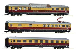 Roco H0 AKE Reisezug-Wagenset 1 AKE Rheingold, Ep. VI, 3-tlg.