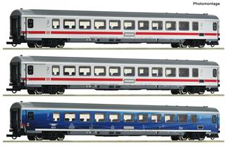 Roco H0 BDZ Reisezugwagen-Set, Ep. VI, 3-tlg.