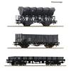Roco H0 CFL Güterwagen-Set, Ep. III, 3-tlg.