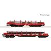 Roco H0 DB AG/OnRail Güterwagen-Set 2 Stahlzug, Ep. VI, 2-tlg.