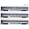 Roco H0 DB AG Reisezug-Wagenset 1 IR 2184 Nordpfeil, Ep. V, 3-tlg.