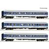 Roco H0 DB AG Reisezug-Wagenset 2 IR 2184 Nordpfeil, Ep. V, 3-tlg.