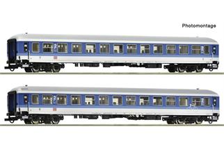 Roco H0 DB AG Reisezug-Wagenset 3 IR 2184 Nordpfeil, Ep. V, 2-tlg.