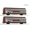 Roco H0 DB Schiebewandwagen-Set Hbbis, Ep. IV, 2-tlg.