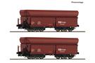 Roco H0 (DC) CD CARGO 2-tlg. Set: Selbstentladewagen, CD