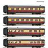 Roco H0 (DC) DB Mittelwagen-Set zu Gasturbinenzug BR 602, Ep. IV, 4-tlg.