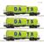 Roco H0 (DC) GATX 3-tlg. Set: Kesselwagen