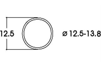 Roco H0 (DC) Haftringsatz Ø 12,5-13,8 mm (Inhalt: 10 Stk.)