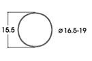 Roco H0 (DC) Haftringsatz Ø 16,5-19,0 mm (Inhalt: 10 Stk.)