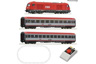 Roco H0 (DC) ÖBB Startset Rh 2016 mit Schnellzug, geoLine