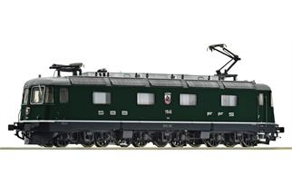 Roco H0 (DC Sound) SBB Elektrolok Re 6/6 11646 Bussigny, grün, Ep. V-VI