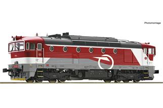 Roco H0 (DC Sound) ZSSK Diesellok 754 083-4, Ep. VI