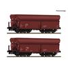 Roco H0 (DC) ZSSK CARGO 2-tlg. Set: Selbstentladewagen, ZSSK Cargo