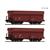 Roco H0 (DC) ZSSK CARGO 2-tlg. Set: Selbstentladewagen, ZSSK Cargo