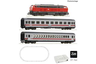 Roco H0 (DCC) DB-AG Z21 START newGen Digitalset: Diesellokomotive BR 218 (ROCO LINE) Z21 A