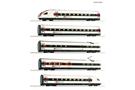 Roco H0 (DCC) SBB 5-tlg. Set: Elektrischer Triebzug ICN