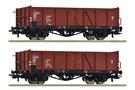 Roco H0 DR Hochbordwagen-Set El-u, Ep. IV, 2-tlg.