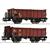 Roco H0 DR Hochbordwagen-Set Omu, Ep. III, 2-tlg.