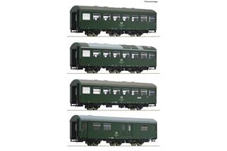 Roco H0 DR Rekowagen-Set, Ep. IV, 4-tlg.