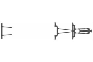 Roco H0 (ET) AC-Bremsgestänge zu BR 85, rot