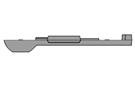 Roco H0 (ET) AC-Getriebeboden Re 4/4, schwarzgrau