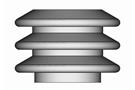 Roco H0 (ET) Isolatoren Stromabnehmer, schokoladenbraun