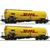 Roco H0 GATX Kesselwagen-Set Zans, DHL Kerosin Express, Ep. VI, 2-tlg.