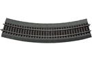 Roco H0 Line mit Bettung Gleis gebogen Radius R4 481.2mm