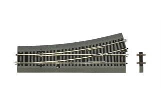 Roco H0 Line mit Bettung Wl15 Weiche links 230 mm, 15°