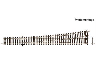 Roco H0 Line Wl10 Weiche links 345 mm, 10°