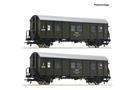 Roco H0 PKP Behelfspersonenwagen-Set Bti, Ep. IV, 2-tlg.