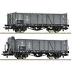 Roco H0 PKP Hochbordwagen-Set Wddo/Wddoh, Ep. III, 2-tlg.
