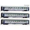 Roco H0 PKP Intercity Reisezugwagen-Set, Ep. VI, 3-tlg.