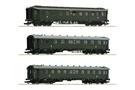 Roco H0 PKP Schnellzugwagen-Set, Ep. III, 3-tlg.