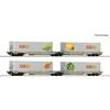 Roco H0 Railcare Doppeltaschen-Gelenkwagen-Set 3 T2000, Coop, Ep. VI, 2-tlg.