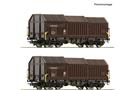 Roco H0 RailCargoWagon Teleskophaubenwagen-Set Shimmns, RailCargoAustria, Ep. VI, 2-tlg.