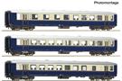 Roco H0 Regiobahn Reisezugwagen-Set Schlierenwagen, Ep. V, 3-tlg.
