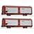 Roco H0 SJ Schiebedach-/Schiebewandwagen-Set Teu, Ep. IV, 2-tlg.