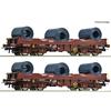 Roco H0 SNCB Coiltransportwagen-Set Shimmns, Ep. V-VI, 2-tlg.