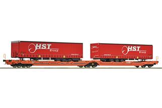 Roco H0 Wascosa Doppeltaschen-Gelenkwagen T3000e, HAST Groep, Ep. VI