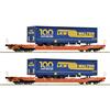 Roco H0 Wascosa Taschenwagen-Set Sdgnss/T5, 100 Jahre LKW Walter, Ep. VI, 2-tlg.
